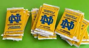 Notre Dame Collegiate Collection 1st Edition Trading Cards - 27 Sealed Packs. - Picture 1 of 3