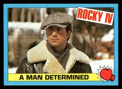 1985 Topps A Man Determined #26 Rocky IV - Image 1 of 2