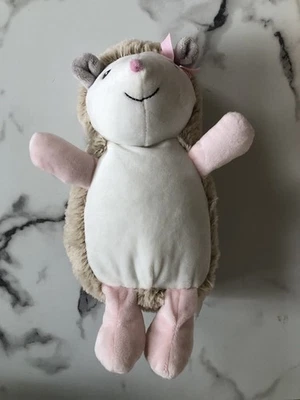 Blankets & Beyond “Erizo” Animal de peluche suave con sonajero 10” Foto 1 de 4