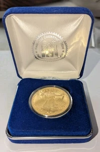 National Collectors Mint Layered 24k Gold PLATE 1933 Double Eagle Proof Coin - Picture 1 of 7