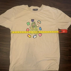 T-Shirt Black Pike 2xl Big Tall Glücksbringer hellbraun Grafik Y2k - Bild 1 von 6