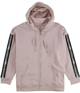 Calvin Klein Womens Logo Stripe Hoodie Sweatshirt - Picture 1 of 3