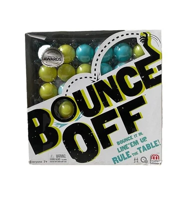 Bounce Off Game Original Mattel Bouncy Ball Family Skill 9 Challenges Christmas - Image 1 of 4