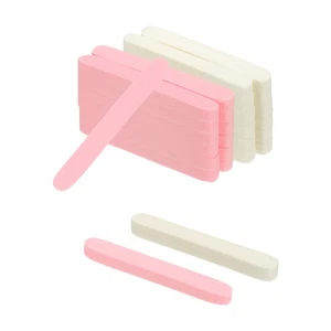 120 Conteggi Spugne Viso Compresse Scrub Viso Rotondo Pad, Bianco, Rosa - Foto 1 di 6