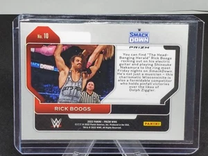 2022 Panini Prizm WWE Green Prizm RICK BOOGS  #10  - Picture 1 of 1