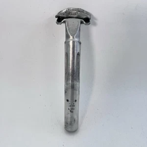 Vintage SR Laprade Fluted Seatpost 26.8 Silver Alloy 200 mm Post 1984 1980s  A65 - Picture 1 of 15