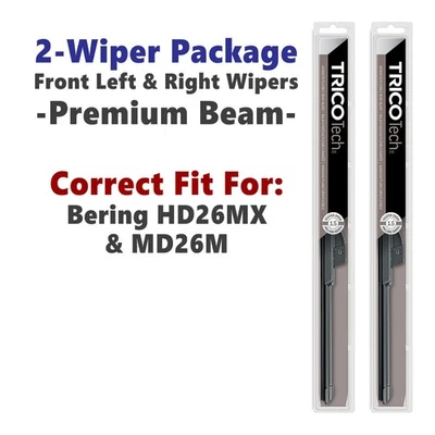 Limpiaparabrisas 2pk limpiaparabrisas de haz para Bering MD23M 1999-2000 - 19220x2 Foto 1 de 4