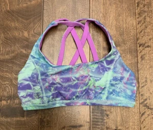 Ivivva By Lululemon Complete Focus Reversible Sports Bra Girls Size (10) - Picture 1 of 7