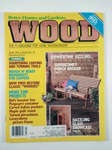 Rivista LEGNO - Numero n. 52 (giugno 1992) Case e giardini migliori - Foto 1 di 4