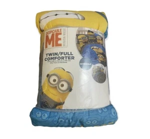 Despicable Me Minions Made Twin Full Comforter Microfiber Soft - Picture 1 of 2
