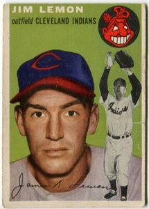 1954 Topps #103 Jim Lemon Cleveland Indians - Rookie Card - Picture 1 of 2