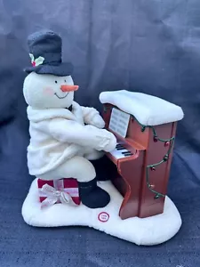 2005 Hallmark Jingle Pals Schneemann mit Klavierbeleuchtung Musik funktionstüchtig! - Bild 1 von 5