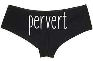 PERVERT divertente flirty slutty rave festival wear booty pantaloncini corti mutandine sexy - Foto 1 di 6