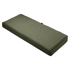 Classic Accessories Montlake FadeSafe Patio Bench/Settee Cushion, Heather Fern G - Picture 1 of 6