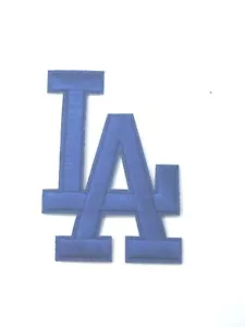 Los Angeles Dodgers L.A. Ferro toppa maglia lettere su 2,5 x 3,5 pollici - Foto 1 di 1