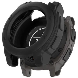 Do Garmin Instinct E 40mm Silikon Design Watch Ochrona Obudowa Etui Czarne - Zdjęcie 1 z 7