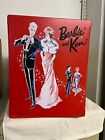 Vintage Barbie Ken Dbl doll carrying case Red C1963/Ponytail