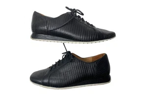 L’Amour Des Pieds Women’s  8.5 M “Trinette" Black Leather Oxford Laceup - Picture 1 of 10