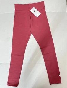 Nike girls swoosh leggings pink size L youth - Picture 1 of 7