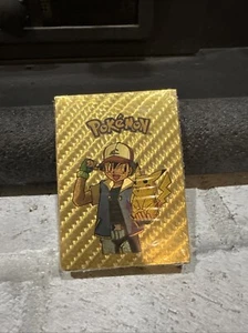 Pokemon Gold Trading Card Deck - 55 Cards - Sealed - Picture 1 of 4