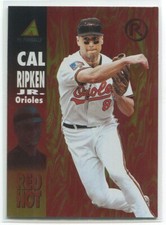 Cal Ripken Jr 1995 Pinnacle Red Hot foil insert #RH1