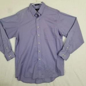 Camisa de vestir para hombre, talla L 16 (34-35), IZOD, lavanda - Imagen 1 de 7