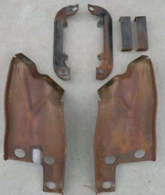 PARAGOLPES DELANTERO CHRYSLER IMPERIAL SOPORTES DE MONTAJE DE IMPACTO 1972-1973 72-73 OEM Foto 1 de 4