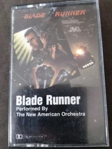 BLADE RUNNER soundtrack Cassette Tape 1982 Tested WB 23748-4 Vintage In Case - Foto 1 di 3