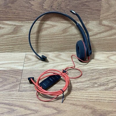Plantronics Blackwire C3210 Black Portable Over-Ear Wired Bluetooth Headset - Image 1 of 4