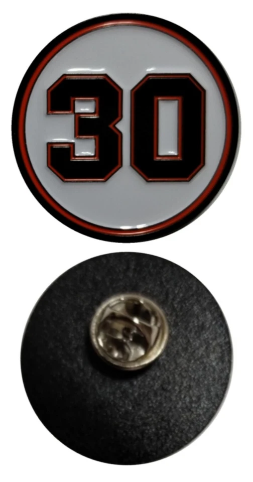 Orlando Cepeda Memorial Pin  (not a jersey patch) ~ San Francisco Giants #30 - Image 1 of 1