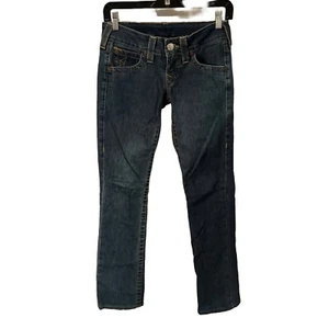 True Religion Johnny Straight Leg Jeans Women's Size 26 - Picture 1 of 8