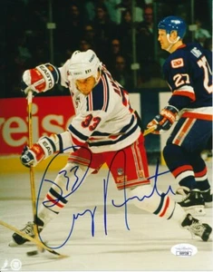 Foto firmada/autografiada de Tony Amonte de los Rangers de Nueva York 8x10 JSA 149849 - Imagen 1 de 2