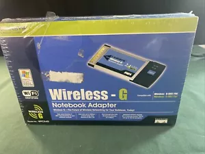 Linksys Wireless - G Notebook Adapter Model Number WPC54G - Picture 1 of 10