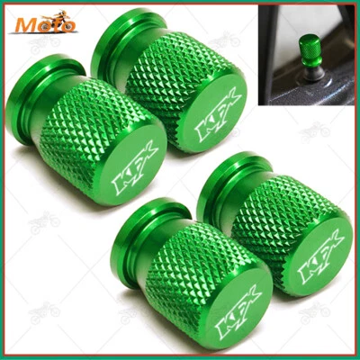 For Kawasaki KFX 400 450R 700 90 80 Motorcycle CNC Tyre Valve Tire Cover Caps - Image 1 of 3