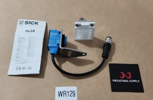 *NEW* Sick HL18-P4B3BA Photoelectric Sensor & Reflector 10-30Vdc + Warranty! - Picture 1 of 11