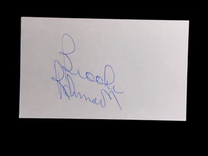 BROOKS ROBINSON BECKETT CERTIFIED AUTHENTIC SIGNED INDEX CARD AUTOGRAPH HOF AUTO - Picture 1 of 3