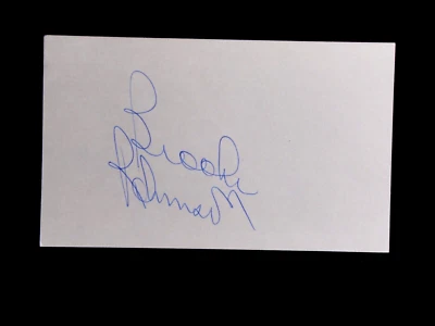 BROOKS ROBINSON BECKETT CERTIFIED AUTHENTIC SIGNED INDEX CARD AUTOGRAPH HOF AUTO - Image 1 of 3