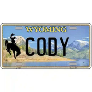Cody Wyoming Blechschild - Bild 1 von 1