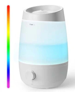 KLOUDIC Humidifier for Home Bedroom, Cool Mist Top Fill 3L Humidifiers - Picture 1 of 9