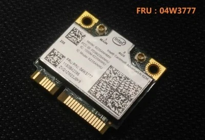 300Mbps Intel Centrino Advanced-N 6235 802.11n PCI-E Bluetooth4.0 Card 6235ANHMW - Bild 1 von 2