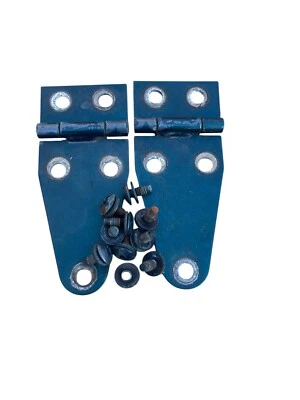 Jeep Wrangler YJ capó bisagras verde esmeralda par CJ 76-95 W pernos bisagra OEM Foto 1 de 4