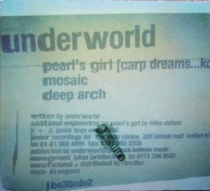 UNDERWORLD Pearls Girl BMG - 74321376812 Germany 1996 6trx 2CD Digip Maxi Single - Bild 1 von 3