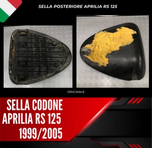 SELLA PASSEGGERO POSTERIORE CODONE APRILIA RS 125 1999/2002 - Picture 1 of 1