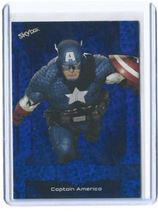 2024 SkyBox Marvel Metal Universe Avengers Grandiose #96 Capitan America - Foto 1 di 2