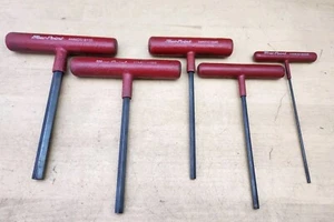 Blue Point - 5 Pc Metric T-Handle Hex Wrench Set (2.5mm, 5mm, 6mm, 8mm, 10mm) - Picture 1 of 4