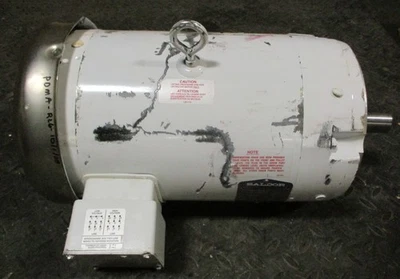 Baldor VWDM3714T Washdown Duty Motor 10HP 1725RPM 215TC 3PH 1-3/8" Shaft Dia - Image 1 of 4