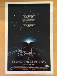 Richard Dreyfuss “Close Encounters of the Third Kind” Signed12x18 Poster-BAS COA - Picture 1 of 5