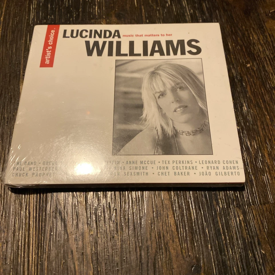 Lucinda Williams Artist's Choice CD 2002 Hear Music Starbucks out of Print OOP
