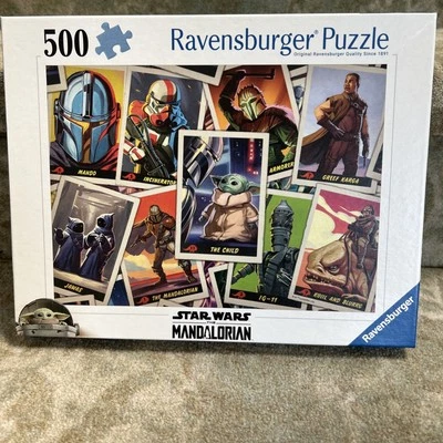 Ravensburger Star Wars-The Mandalorian: in Search of The Child 500 Piece Jigsaw  - Image 1 of 4