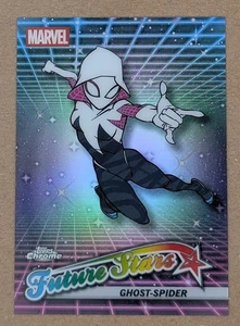 2025 Topps Chrome Marvel GHOST-SPIDER ANGEL NEW AVENGERS ANNIVERSARY CARD  #FS-1 - Picture 1 of 2